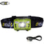 Linterna frontal recargable CREE 5W LED con sensor de movimiento