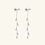 1.38 Carat Moissanite 925 Sterling Silver Leaf Earrings