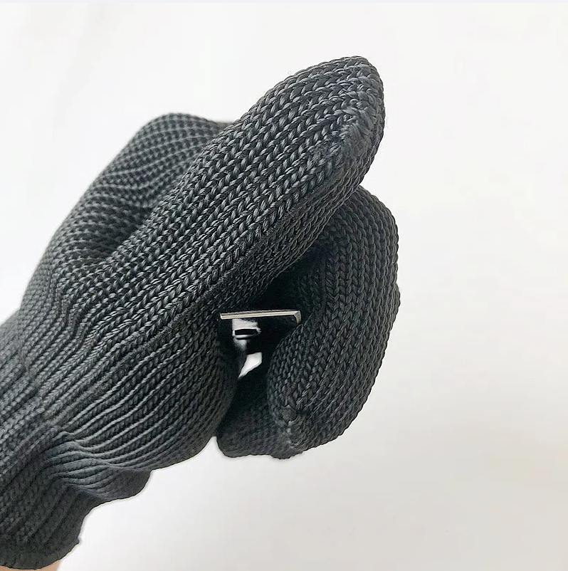 Strengthen the protection of anti cutting gloves, including strong anti knife cutting, self-protection, anti glass scratch, and anti knife cutting gloves, with a level of 5 - Korvel