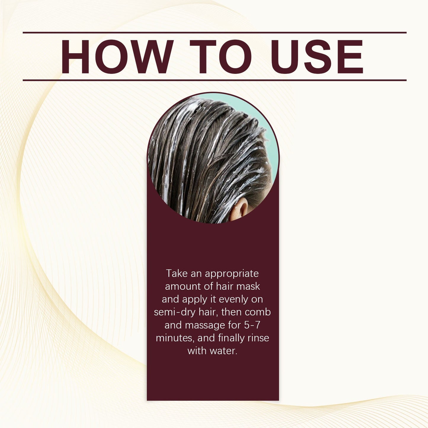 Batana Oil Strong And Volumizing Hair Mask Repair Hair Frizz Nourishing Hair Smooth Hair Treatment - Korvel