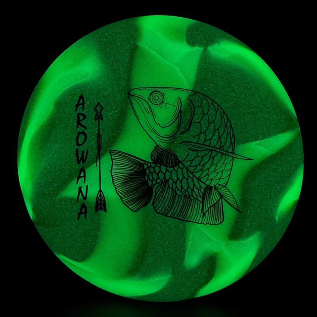 glO-G Arowana - Seafoam Disc Golf Putter