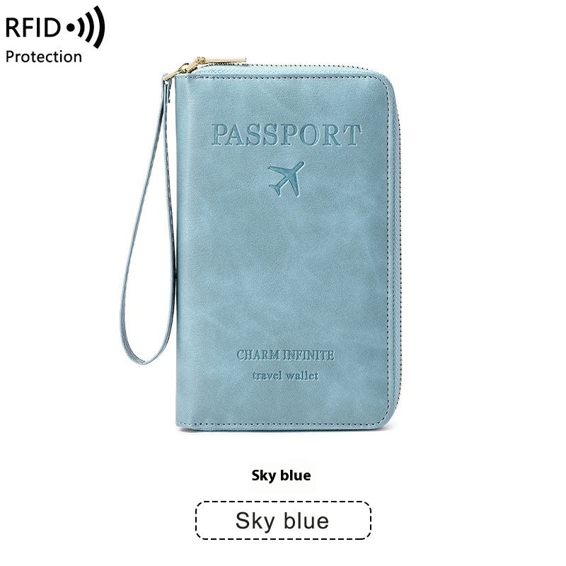 Funda para Pasaporte RFID para Almacenamiento Seguro en Viajes
