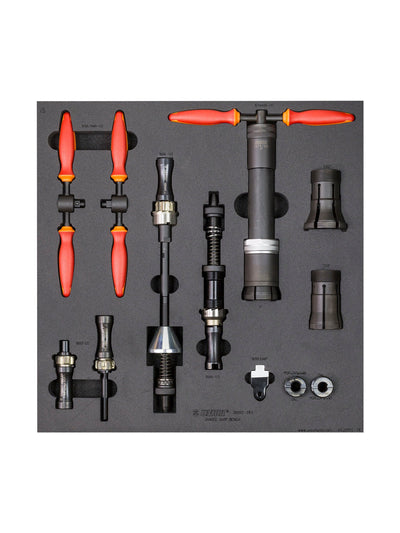 Organizador de Herramientas Unior Shared Drawer 3 v2 Negro