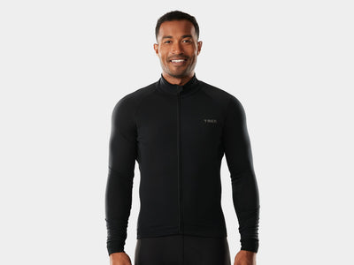 Trek Circuit Thermal Long Sleeve Jersey - X-Small Noir