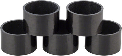 WHISKY 20mm UD Carbon Spacer Gloss Black 5-Pack
