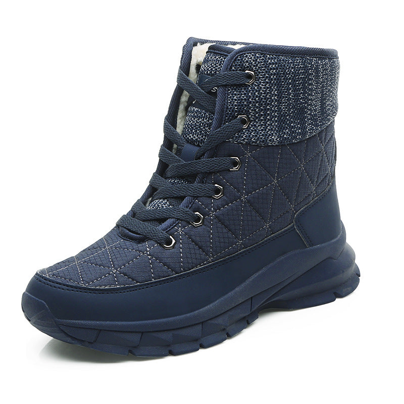 Bottes en coton extérieures antidérapantes premium pour femmes