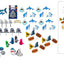 Kit de Fiesta de Tiburón de 61 Piezas para Celebraciones Memorables