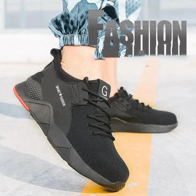 Chaussures de sécurité respirantes pour protection au travail