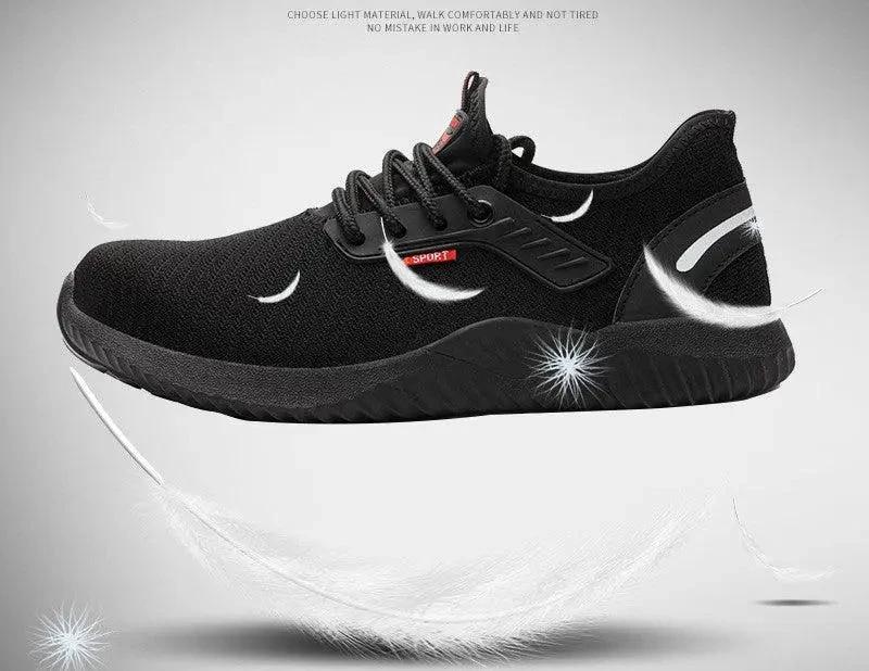 Chaussures de sécurité respirantes pour protection au travail