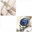 Montre à Quartz de Luxe pour Femme avec Accents en Diamant