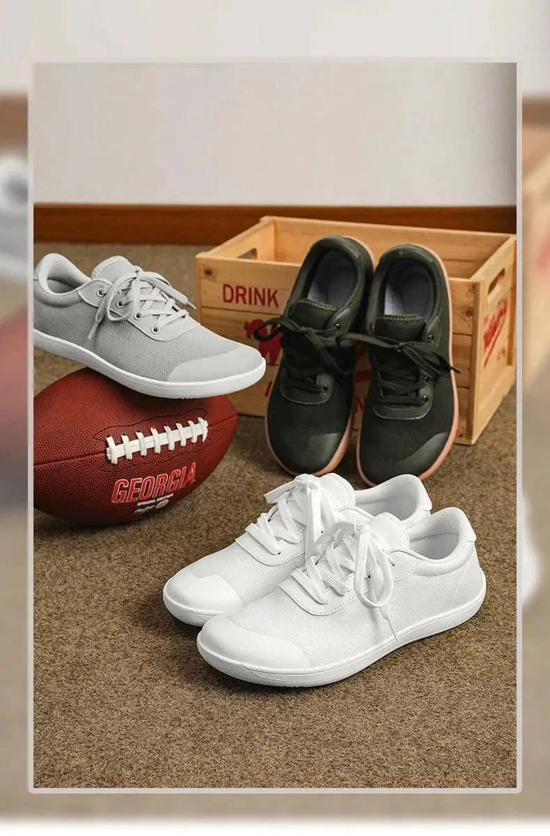 Chaussures de course en mesh respirant à large bout MANDOTOS pour hommes