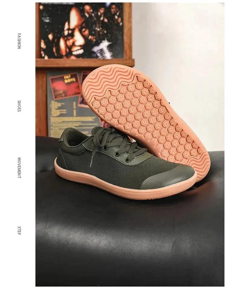 Chaussures de course en mesh respirant à large bout MANDOTOS pour hommes