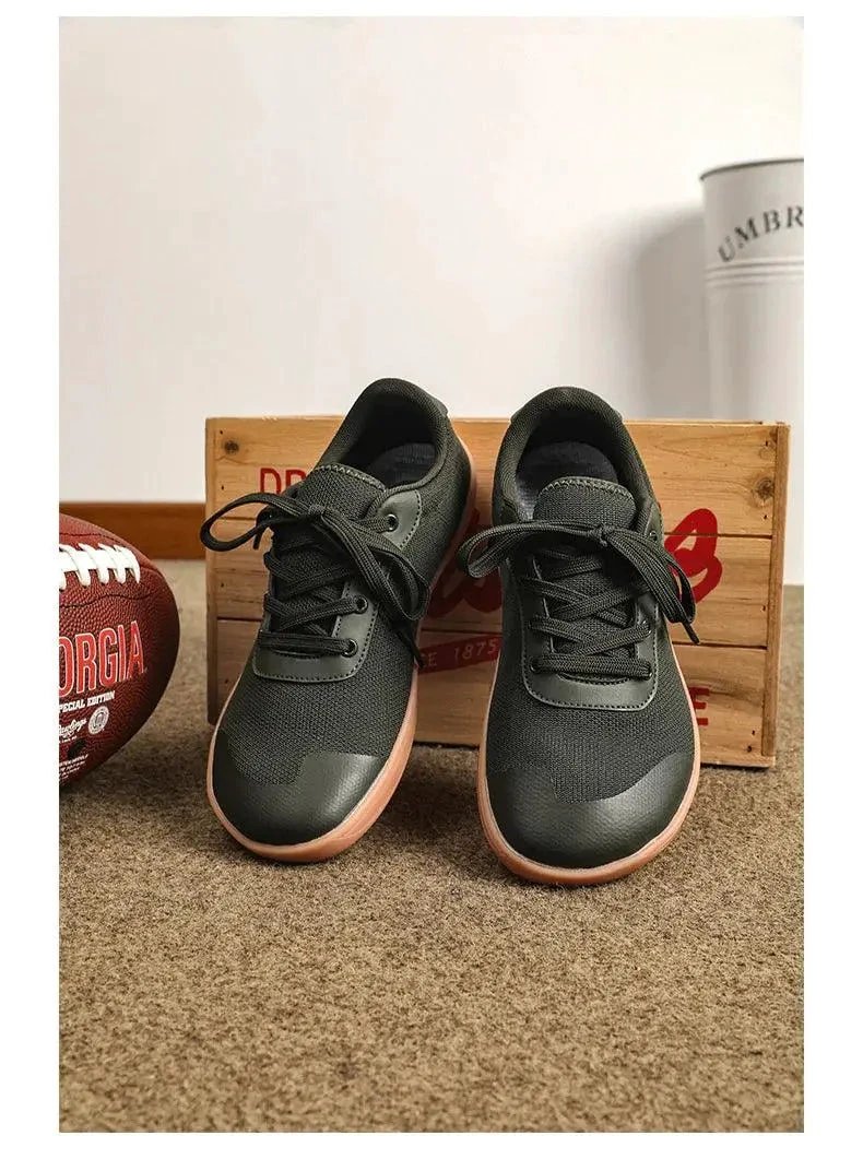 Chaussures de course en mesh respirant à large bout MANDOTOS pour hommes