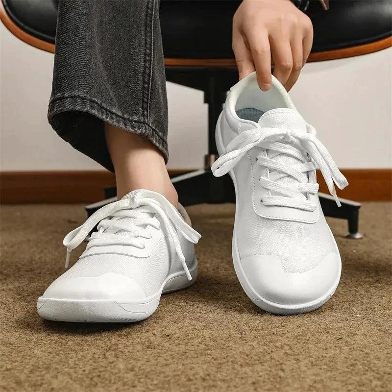 Chaussures de course en mesh respirant à large bout MANDOTOS pour hommes