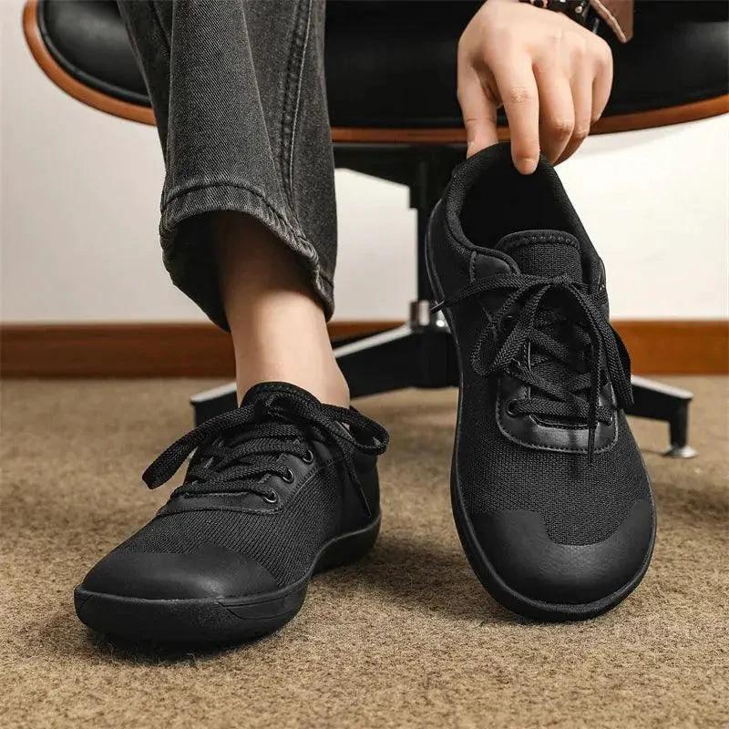 Chaussures de course en mesh respirant à large bout MANDOTOS pour hommes