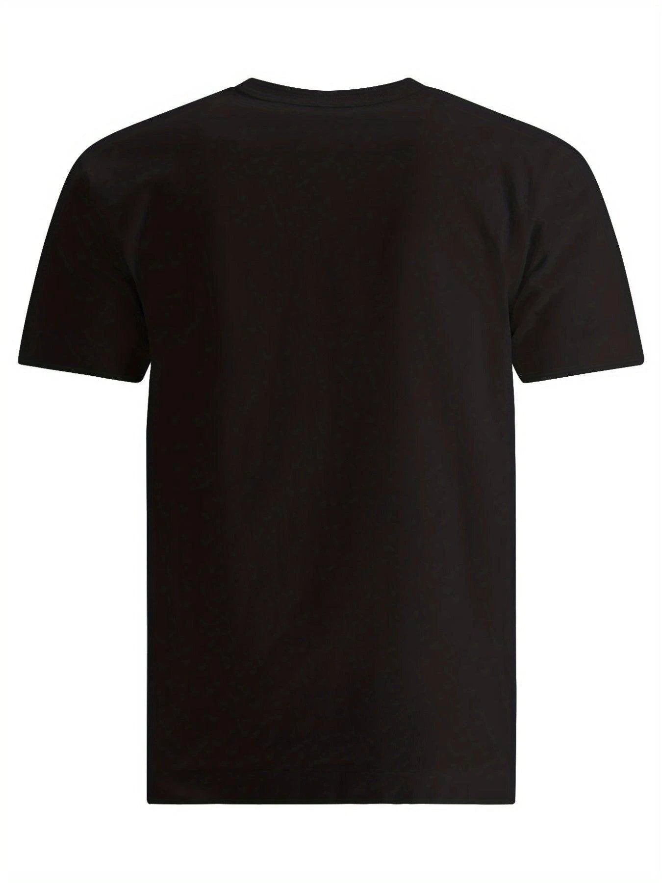 Camiseta Casual Impresa para Hombre - Ropa Deportiva Ligera