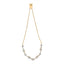 14K Yellow Gold Plated Sterling Silver Diamond Accent Heart Bolo Bracelet