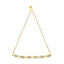 Bracelet Bolo en Argent Sterling Plaqué Or Jaune 14K avec Accent de Diamant