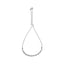 Pulsera Bolo Ajustable de Plata Esterlina .925 con Diamantes