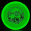 Glow Egg Shell Stegosaurus - Special Edition Disc Golf Disc