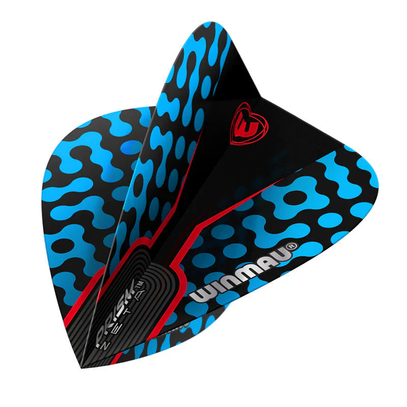 Winmau Prism Zeta Kite Dart Flights - Enhanced Performance - Korvel