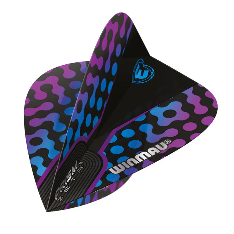 Winmau Prism Zeta Kite Dart Flights - Enhanced Performance - Korvel