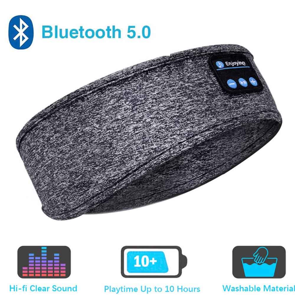 Sleep Headphones Bluetooth Headband,Upgrage Soft Sleeping Wireless Music Sleeping Headsets Perfect - Korvel