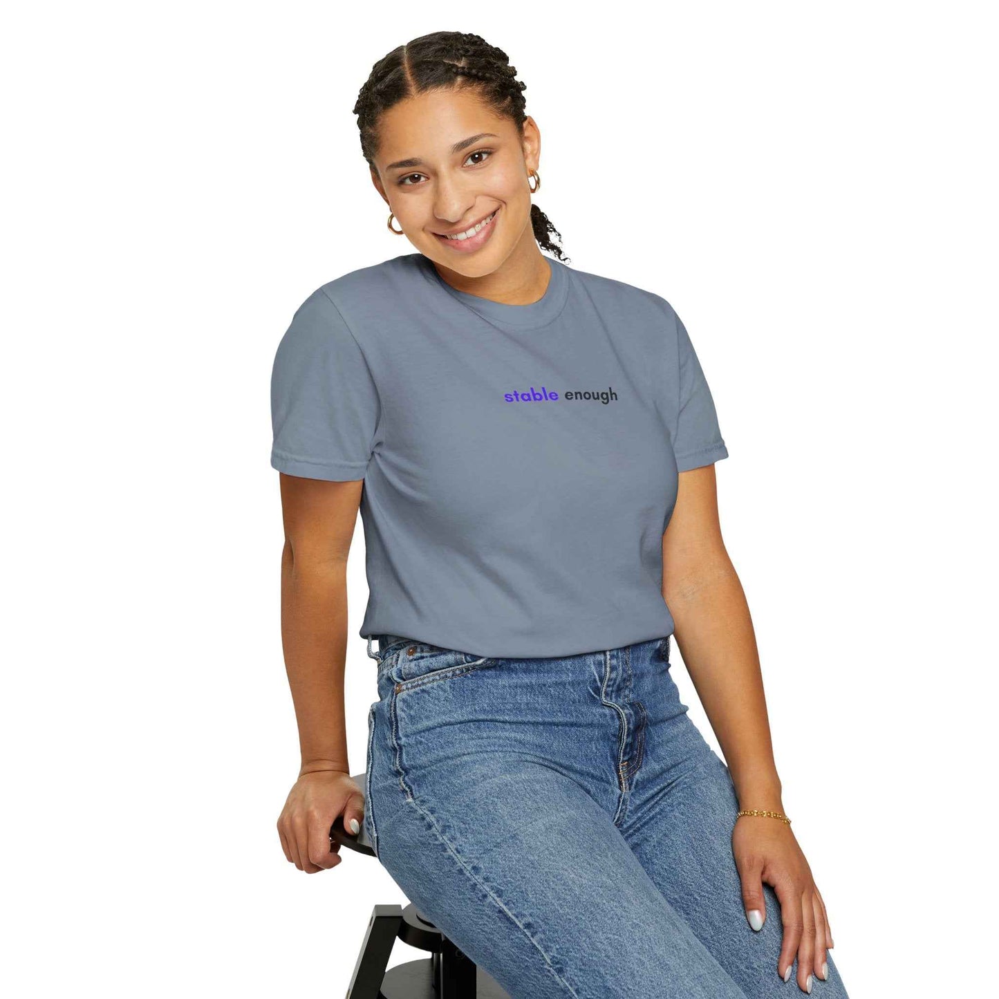 Camiseta de Conciencia sobre la Epilepsia Stable Enough