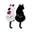 Creative Cartoon Cat Wall Clock for Home Decor