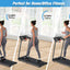 NEW Folding Treadmills Walking Pad Treadmill for Home Office -2.5HP Walking Treadmill With Incline Bluetooth Speaker - Korvel
