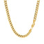Chaîne Miami Cuban en or jaune 14k de 4,5 mm