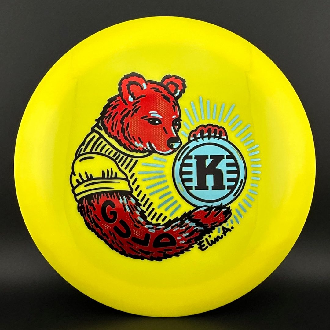 K1 Guld - Collaboration Elin A. Disque de Golf