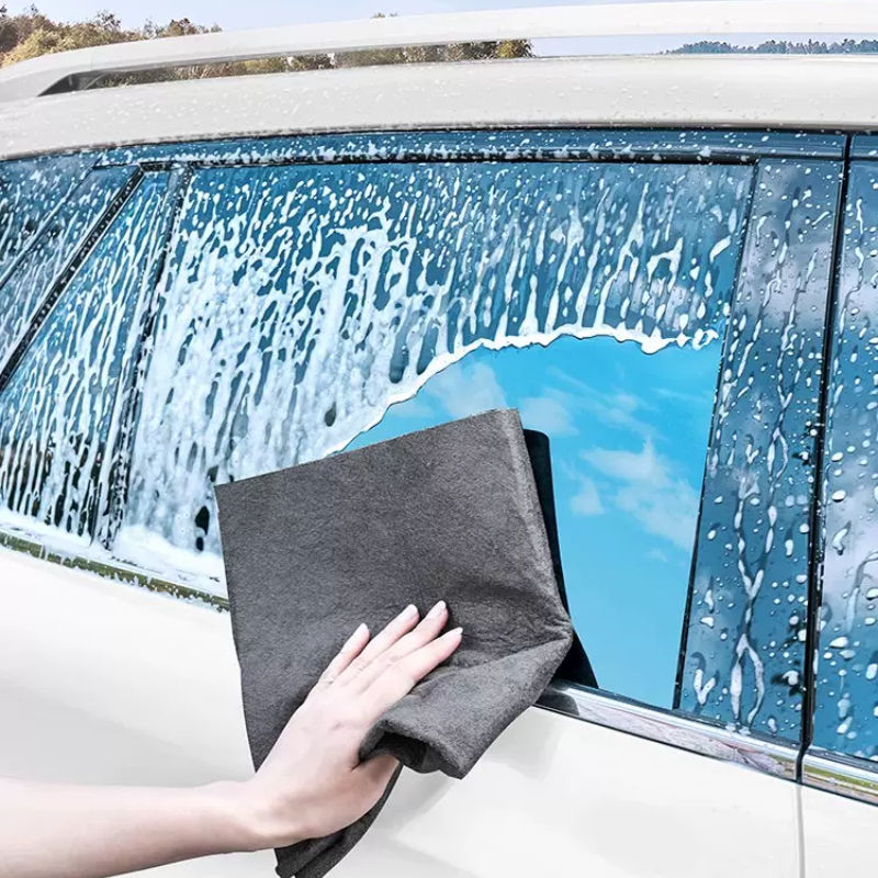 1-10PCS Magic Cleaning Cloths Reusable Microfiber Washing Rags Car Window Mirror Wipe Towels Rag Household Kitchen Clean Tools - Korvel