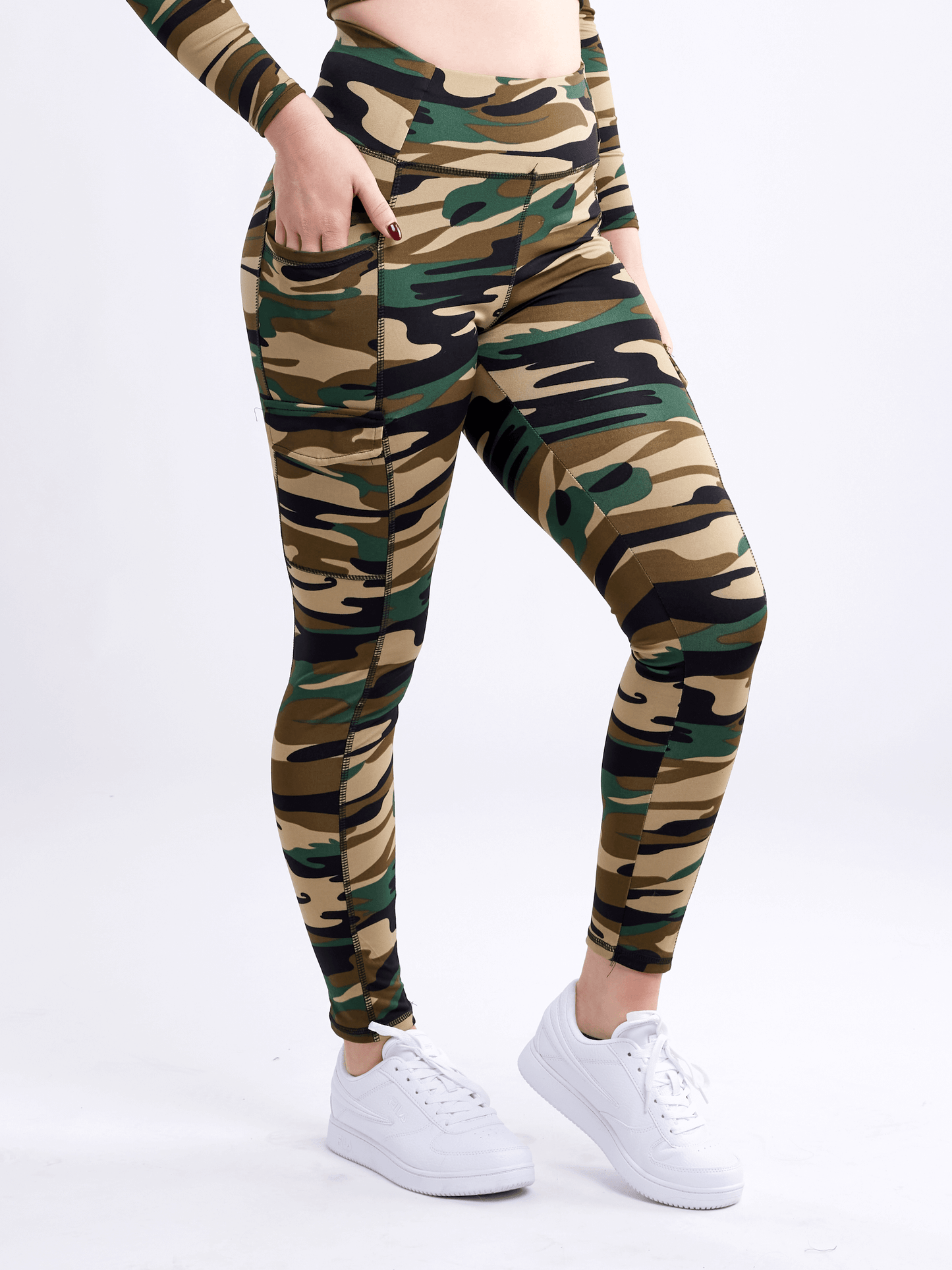 Leggings Taille Haute JupiterGear avec Poches Cargo
