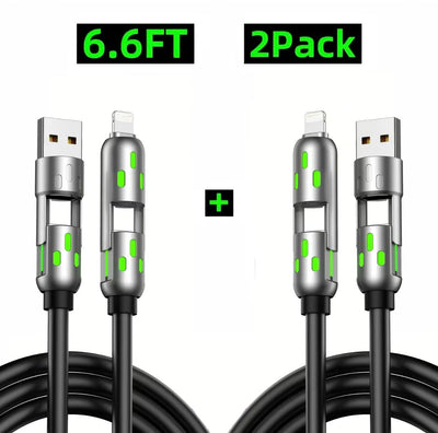 UniCharge 4-in-1 USB Cable - 6.6FT