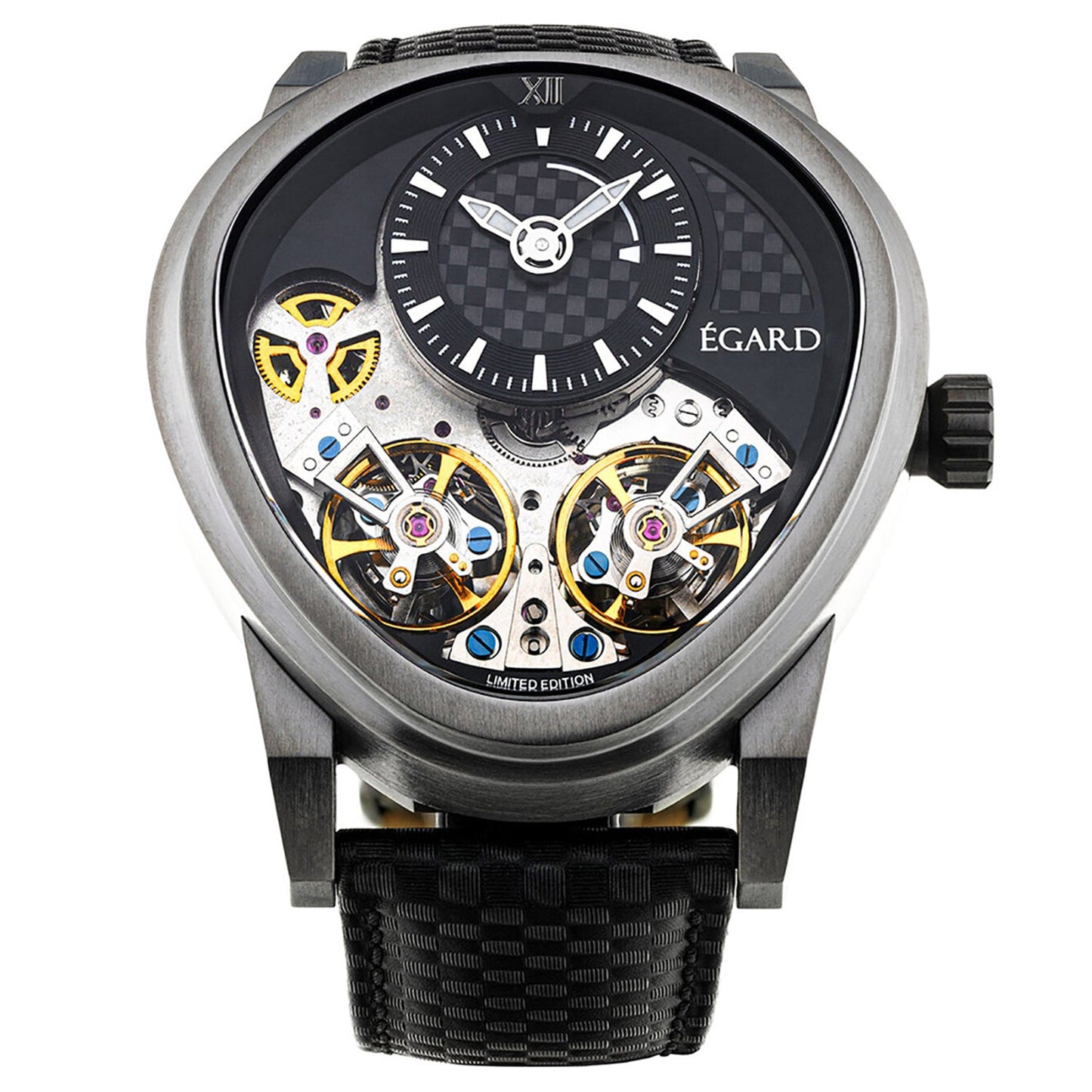 Reloj Automático Egard Men's Quantus Carbon Beast