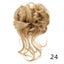 Synthetic Messy Curly Claw Hair Bun Chignon Hair Extensions Scrunchy Fake False Hair With Tail for Women Hairpieces - Korvel