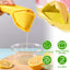 Premium Manual Lemon Squeezer with Fold Flat Design