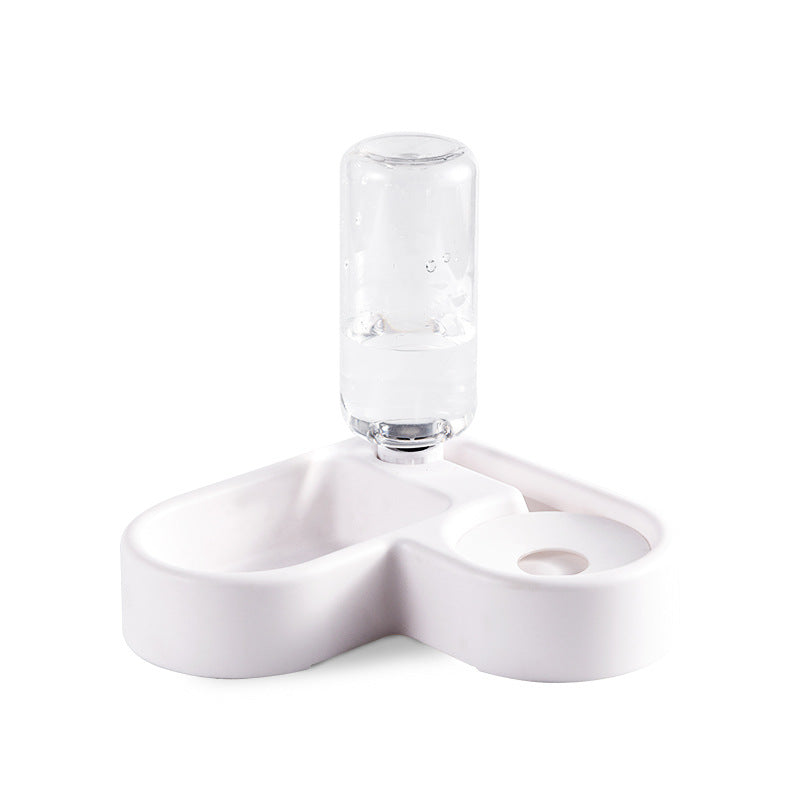 Pet bowls save space reduce flipping wet mouth cat bowls pet automatic water dispensers pet food bowls dog bowls - Korvel