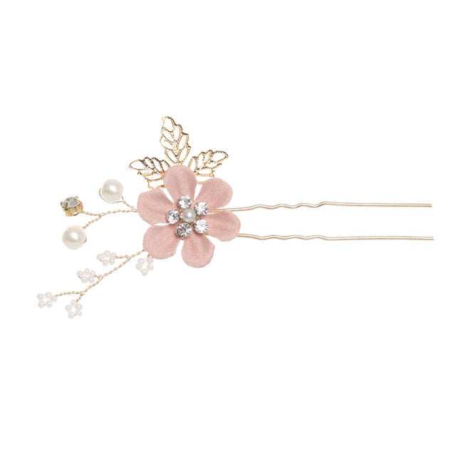 Peignes à cheveux en fleurs bleues de luxe pour les mariages et les occasions spéciales