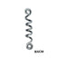 Rotating Spiral Hairpin Hairpin - Korvel