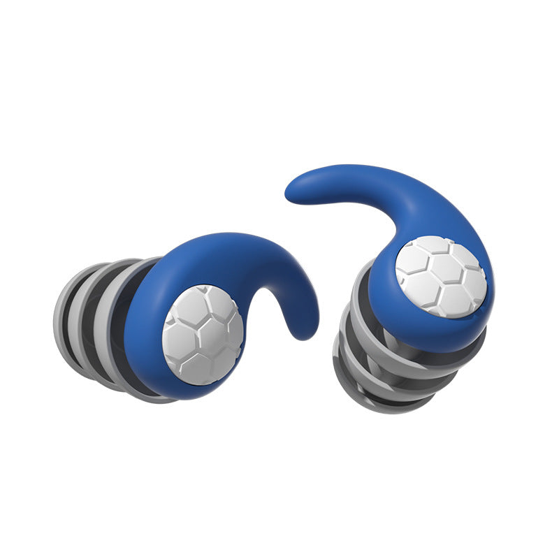 New soundproof and noise reducing earplugs silicone waterproof swimming dormitory noise filter hearing protection - Korvel