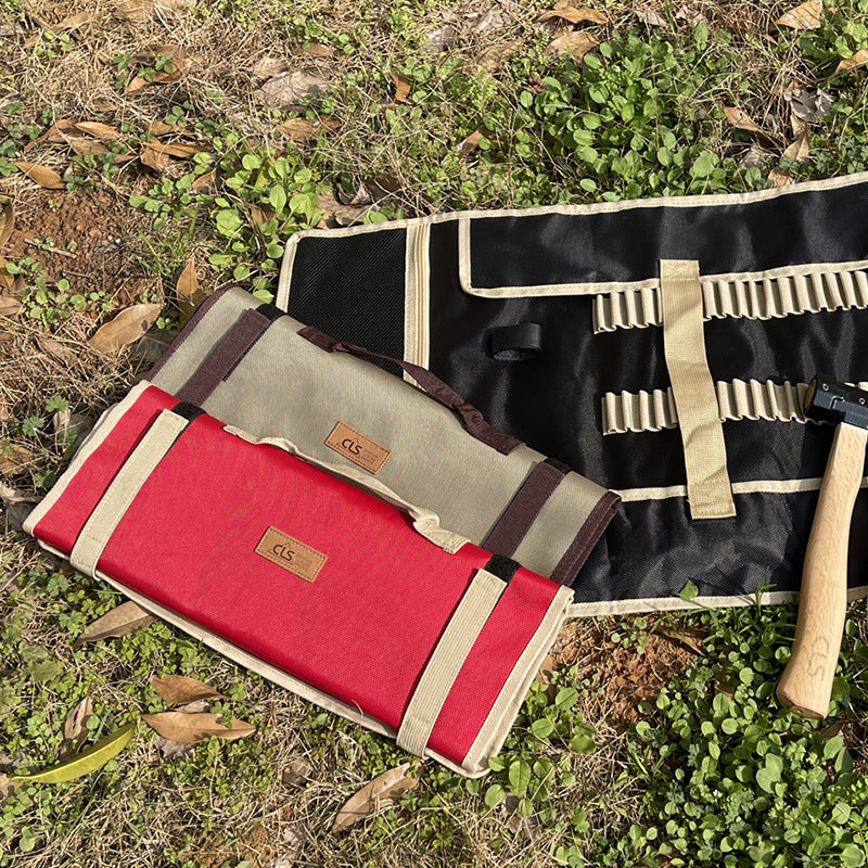 Outdoor Camping Nail Bag Simple Tool Bag Camp Nail Bag Storage Bag Tent Nail Hammer Portable Storage Bag Large - Korvel