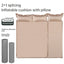 Product camouflage Can Be Spliced Self Inflating Cushion Air Mattress Camping Mat With Pillow - Korvel