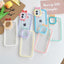 Multi Color Small Monster Lens For Apple iPhone 14maxe Phone Case Angel Eye 12pro Transparent TPU13/XR Soft Cover - Korvel