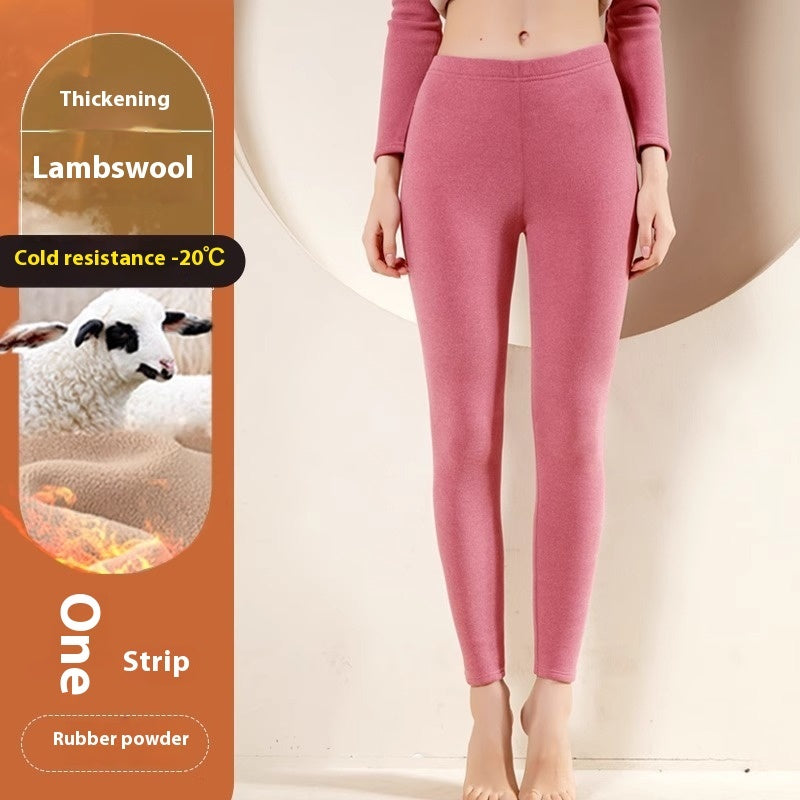 Leggings en Cachemire Chaud pour Femmes - Pantalons d'Hiver Élégants