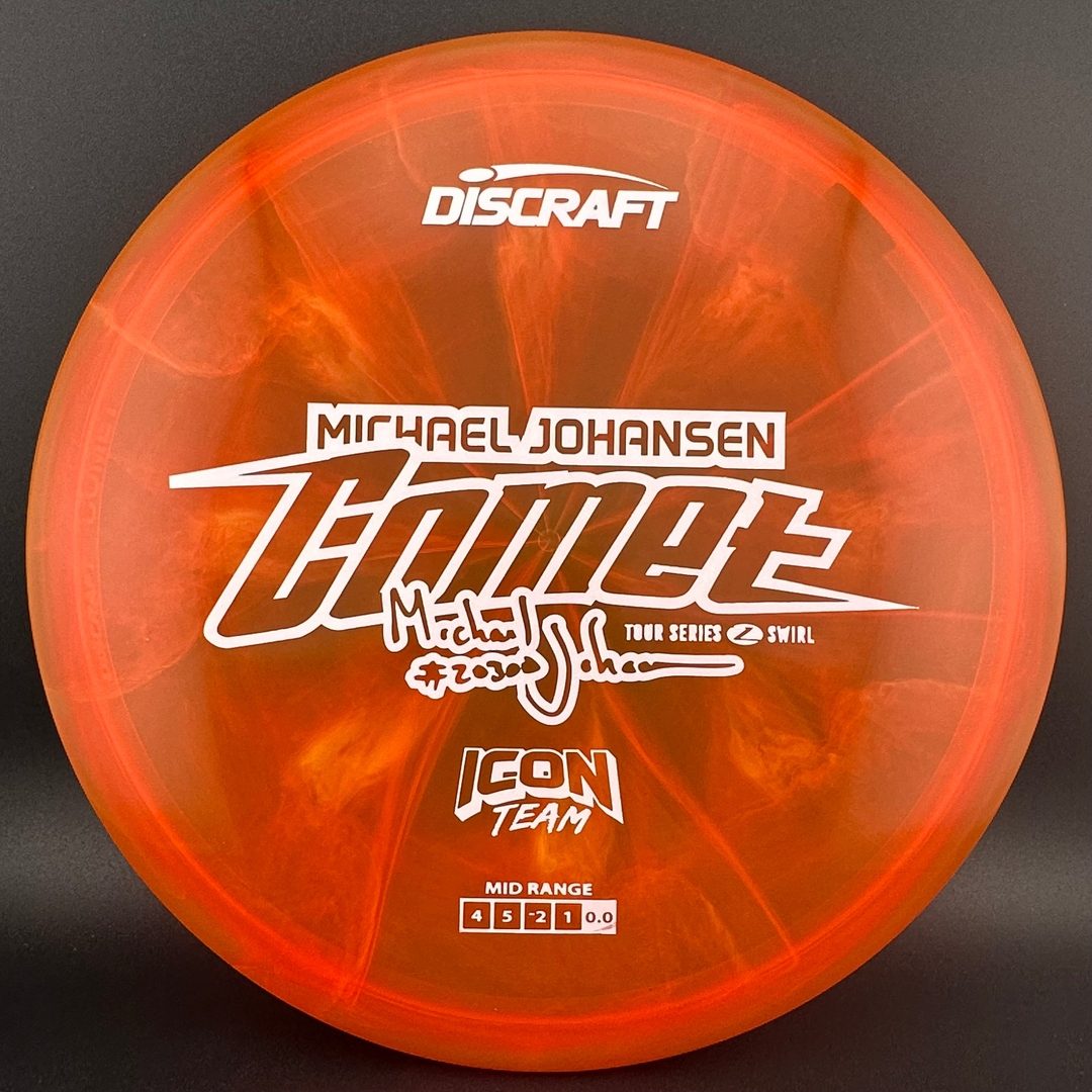 Z Swirl Comet - 2025 Michael Johansen ICON Team Disc