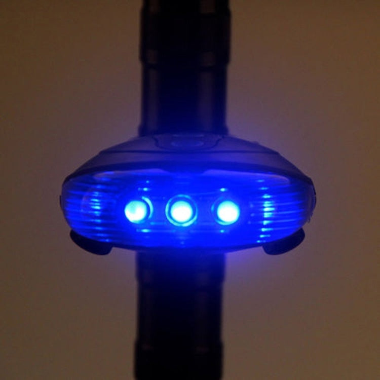 5-LED Bicycle Tail Light with Dual Laser Safety - Korvel