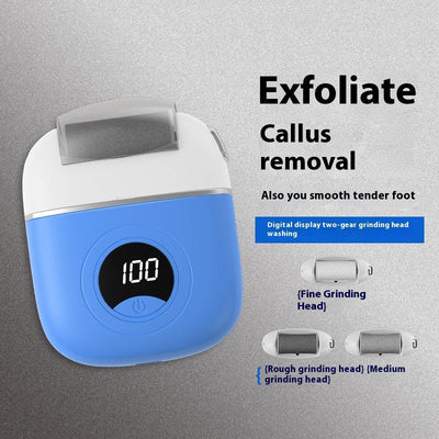Electric foot grinder for removing dead skin and calluses, foot repair device for grinding stone heels, automatic home use foot - Korvel