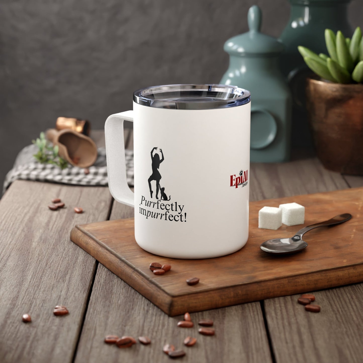 Charming Insulated Coffee Mug - 10oz Adventure Companion - Korvel